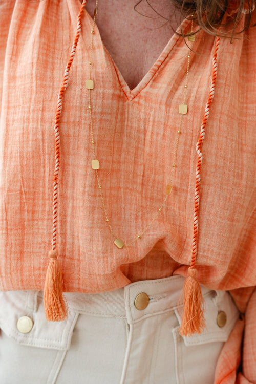 Blouse BRISKA orange