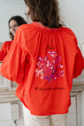 Blouse DANIELE Vermillon