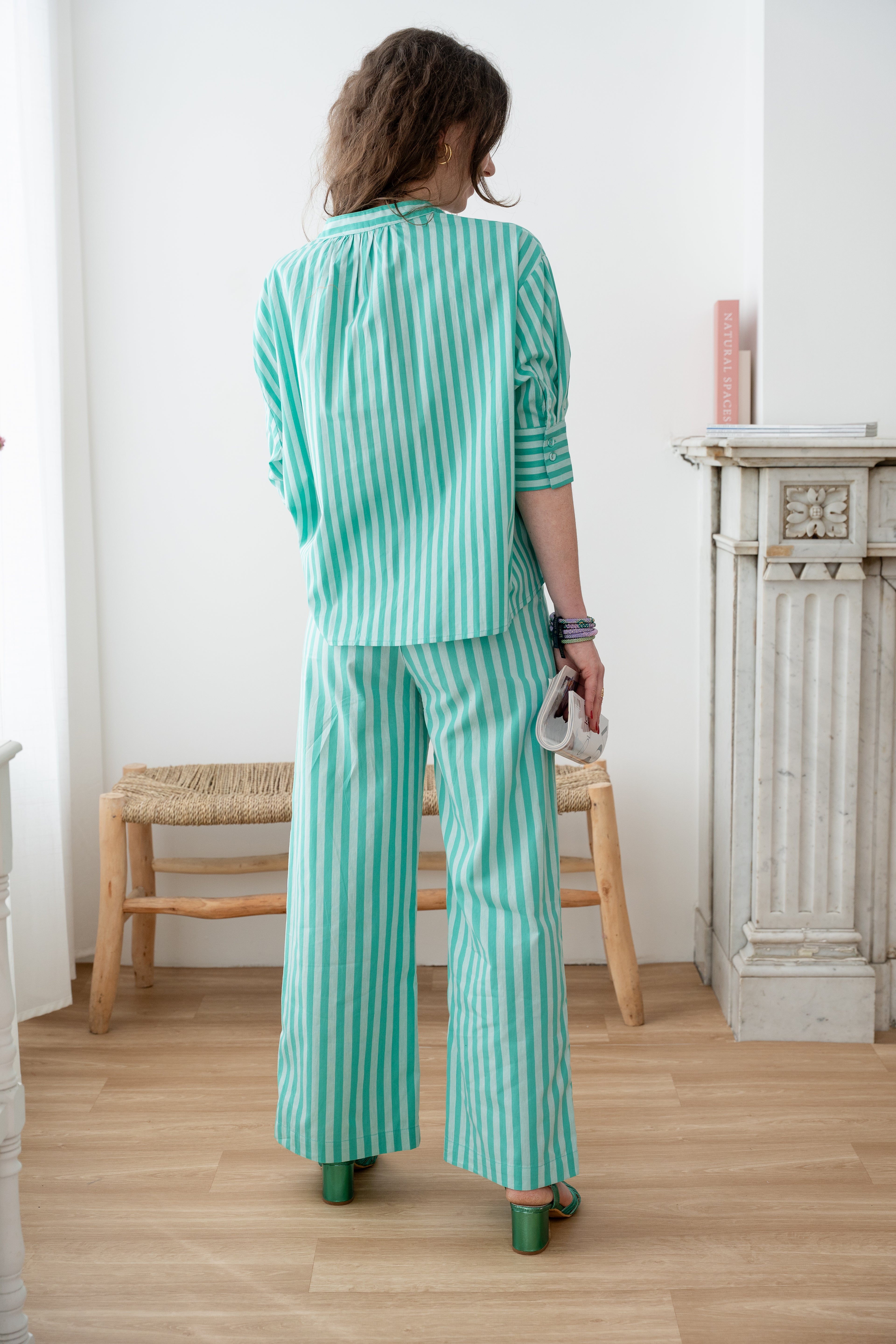 Pantalon NAMI rayé