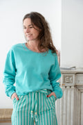 Sweat DARINE turquoise
