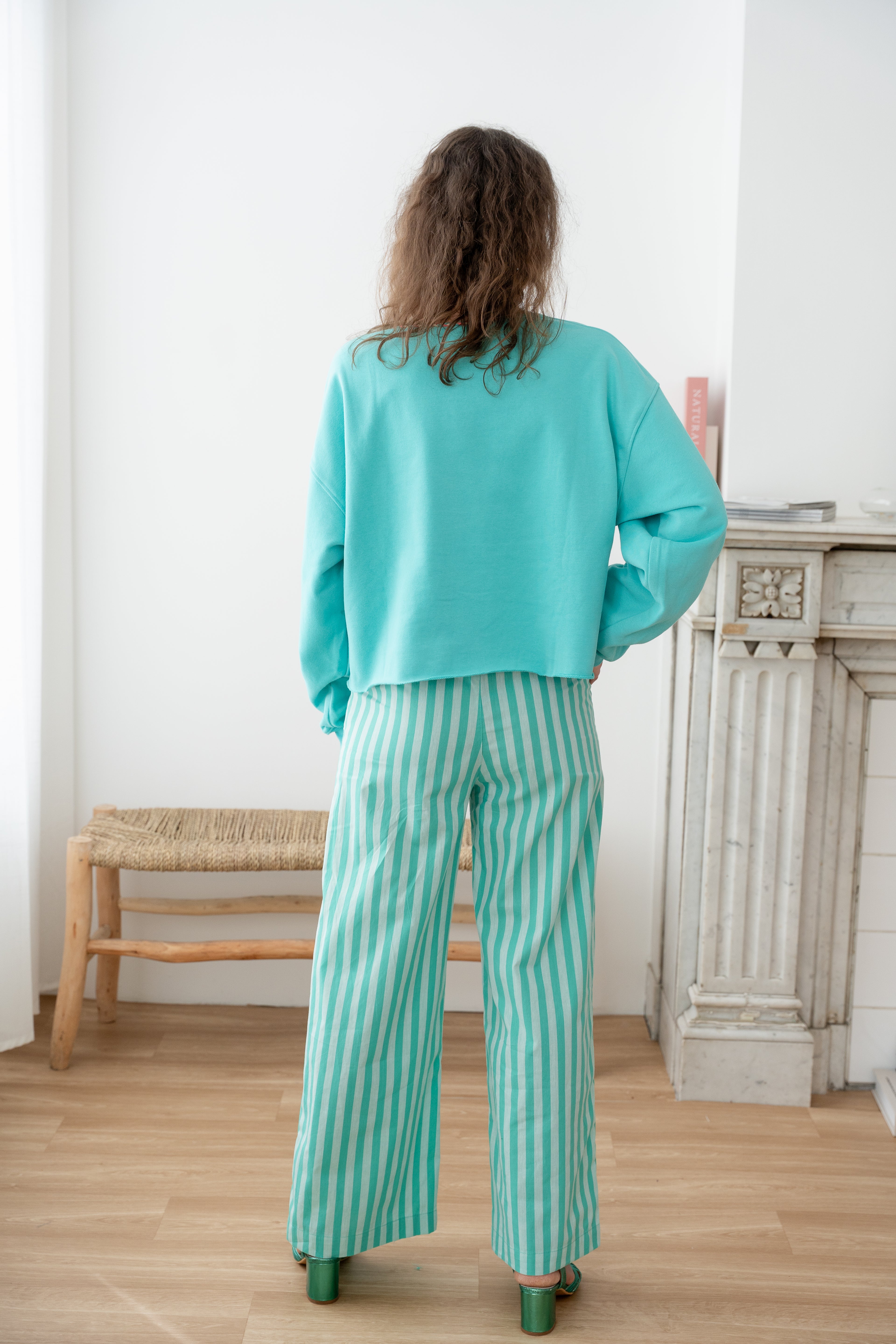 Sweat DARINE turquoise