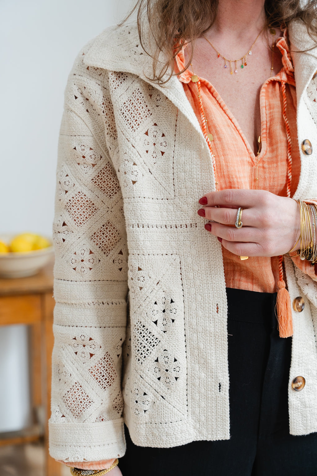 Veste VALIA en crochet