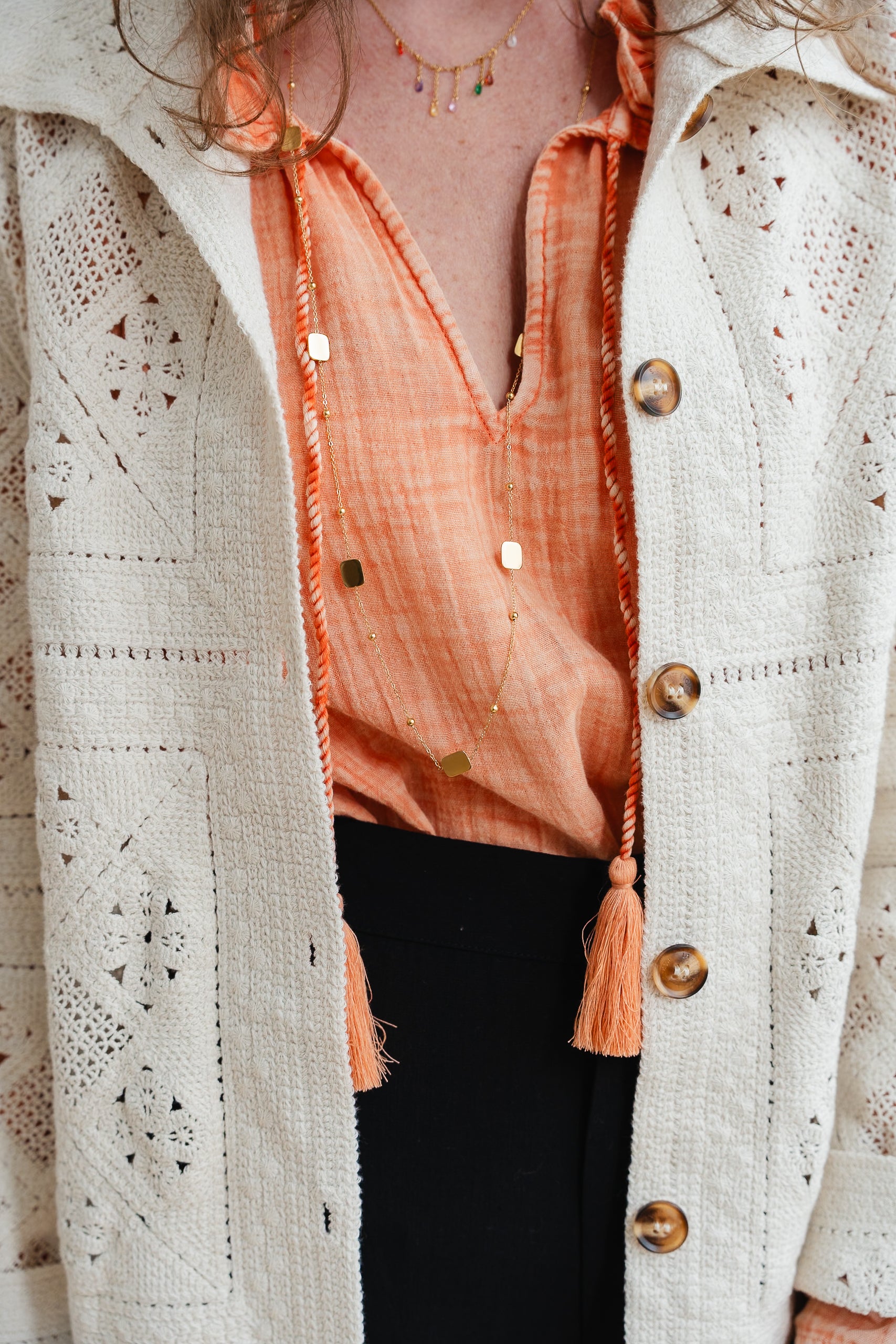 Veste VALIA en crochet