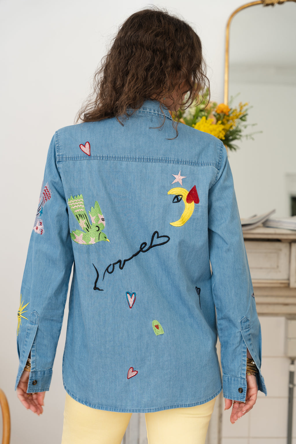 Chemise CARLIA brodée