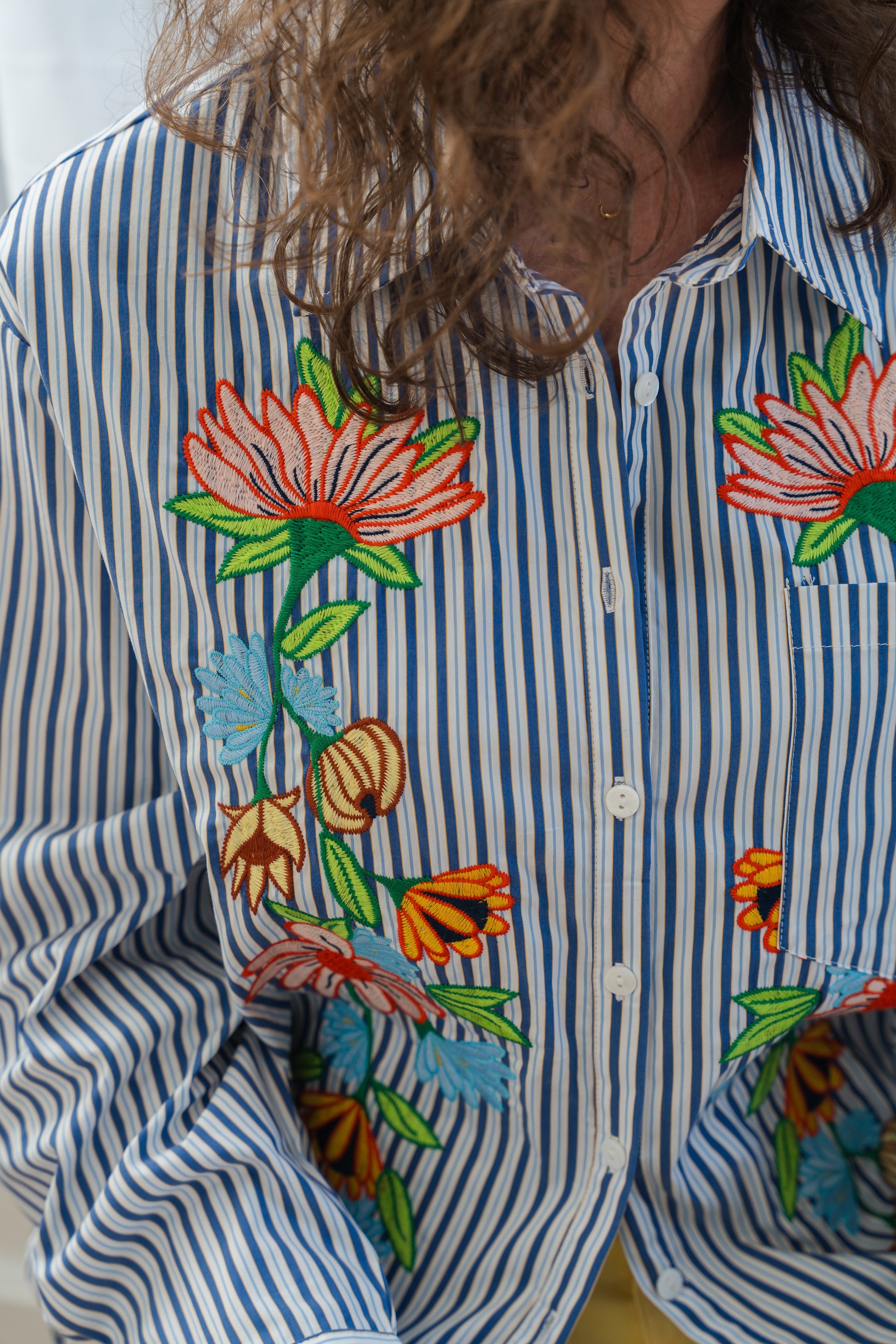 Chemise ARLO brodée