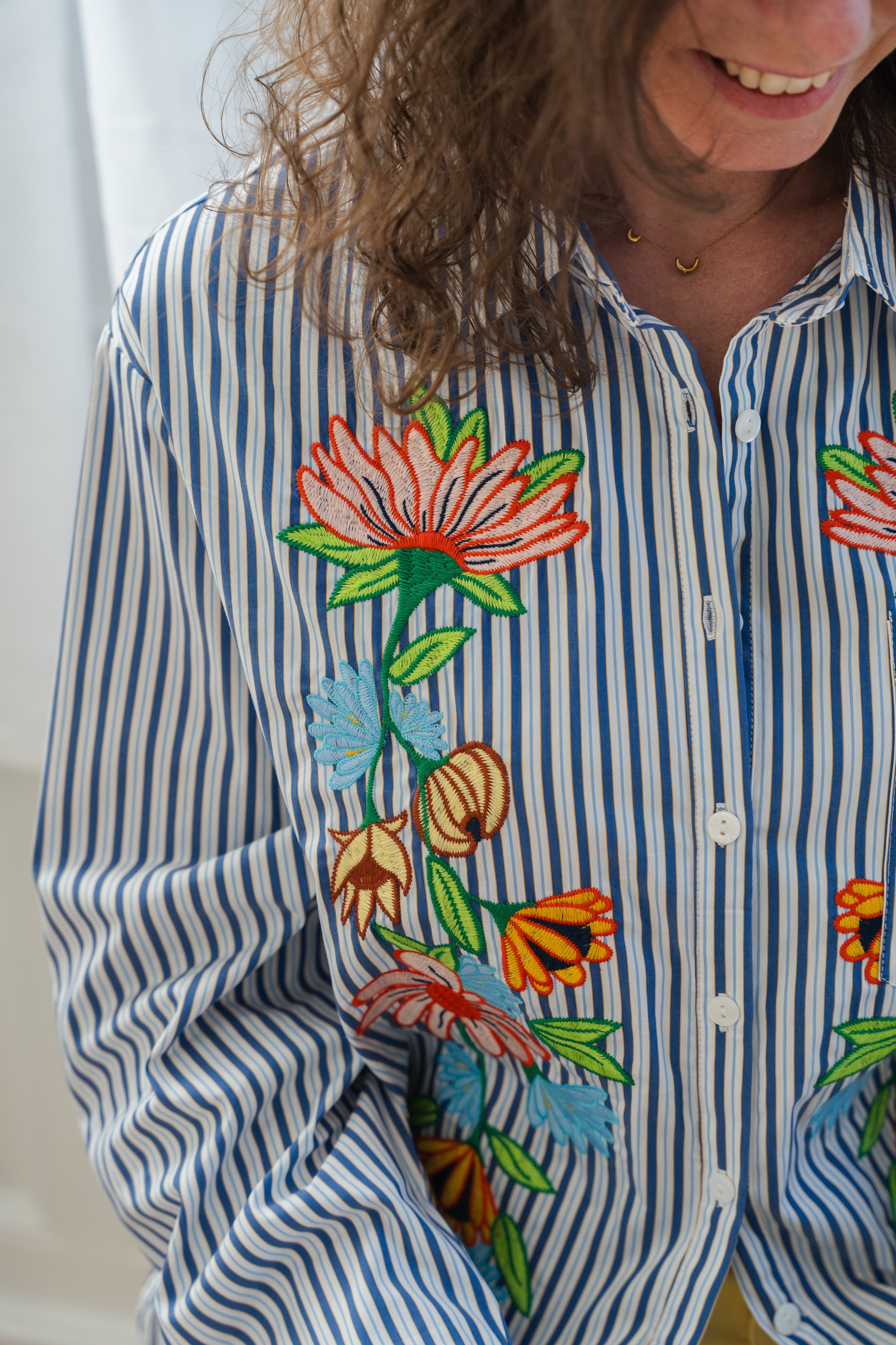 Chemise ARLO brodée