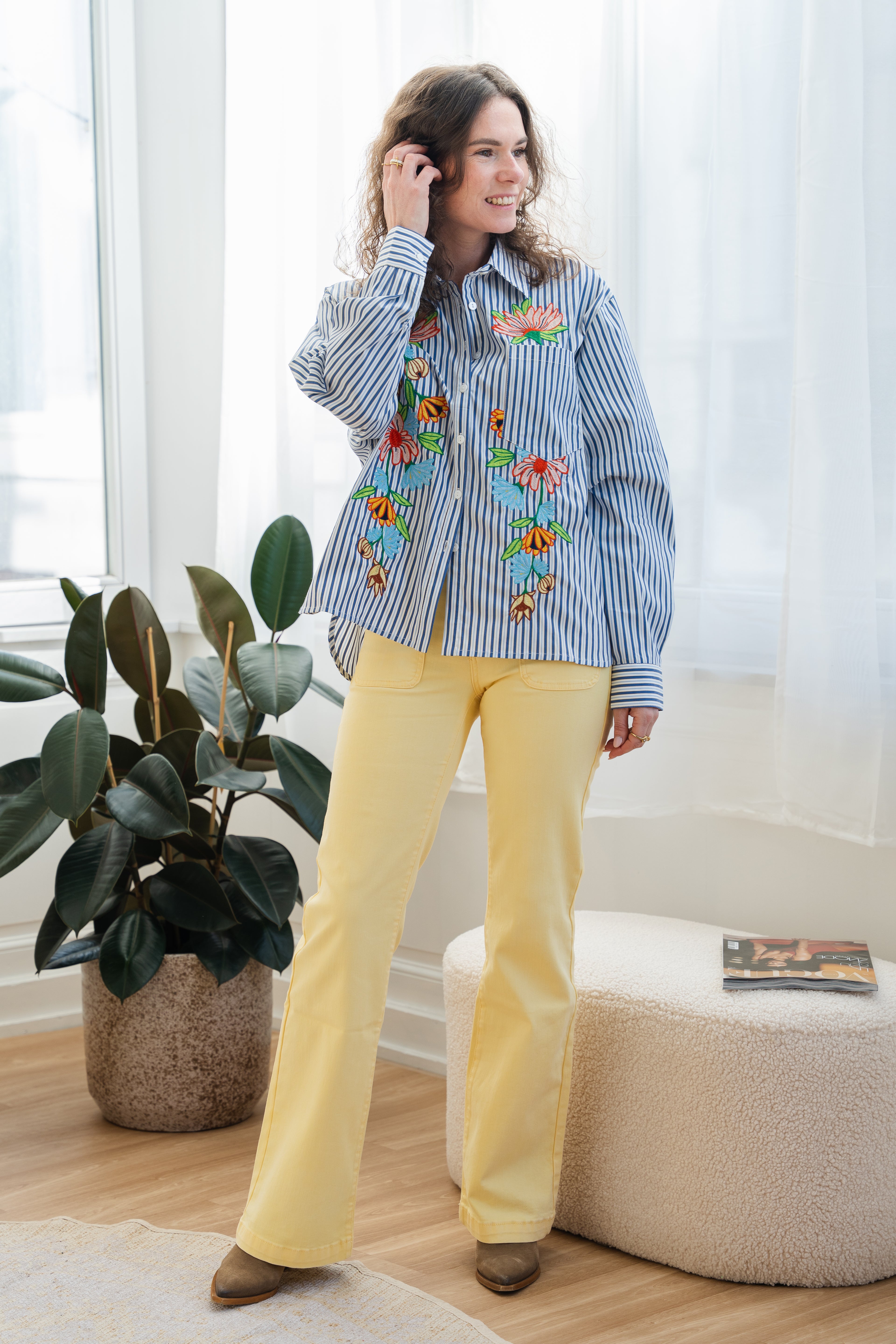 Pantalon SONNY jaune