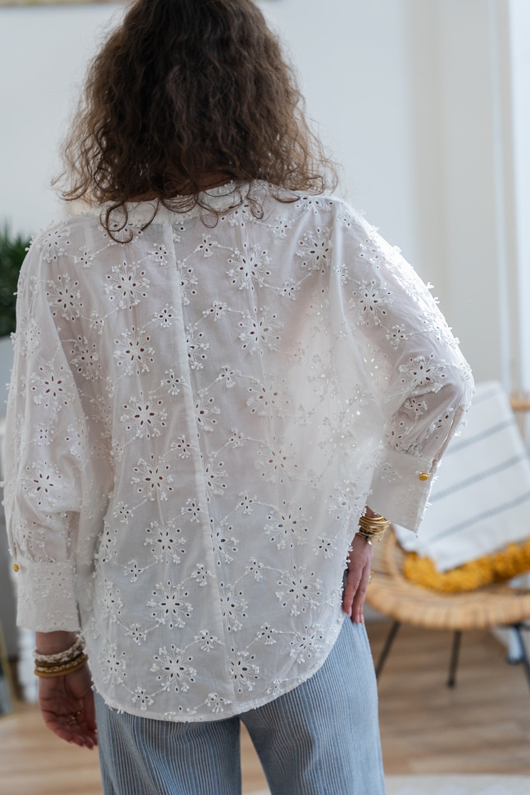 Blouse SOLARO blanche