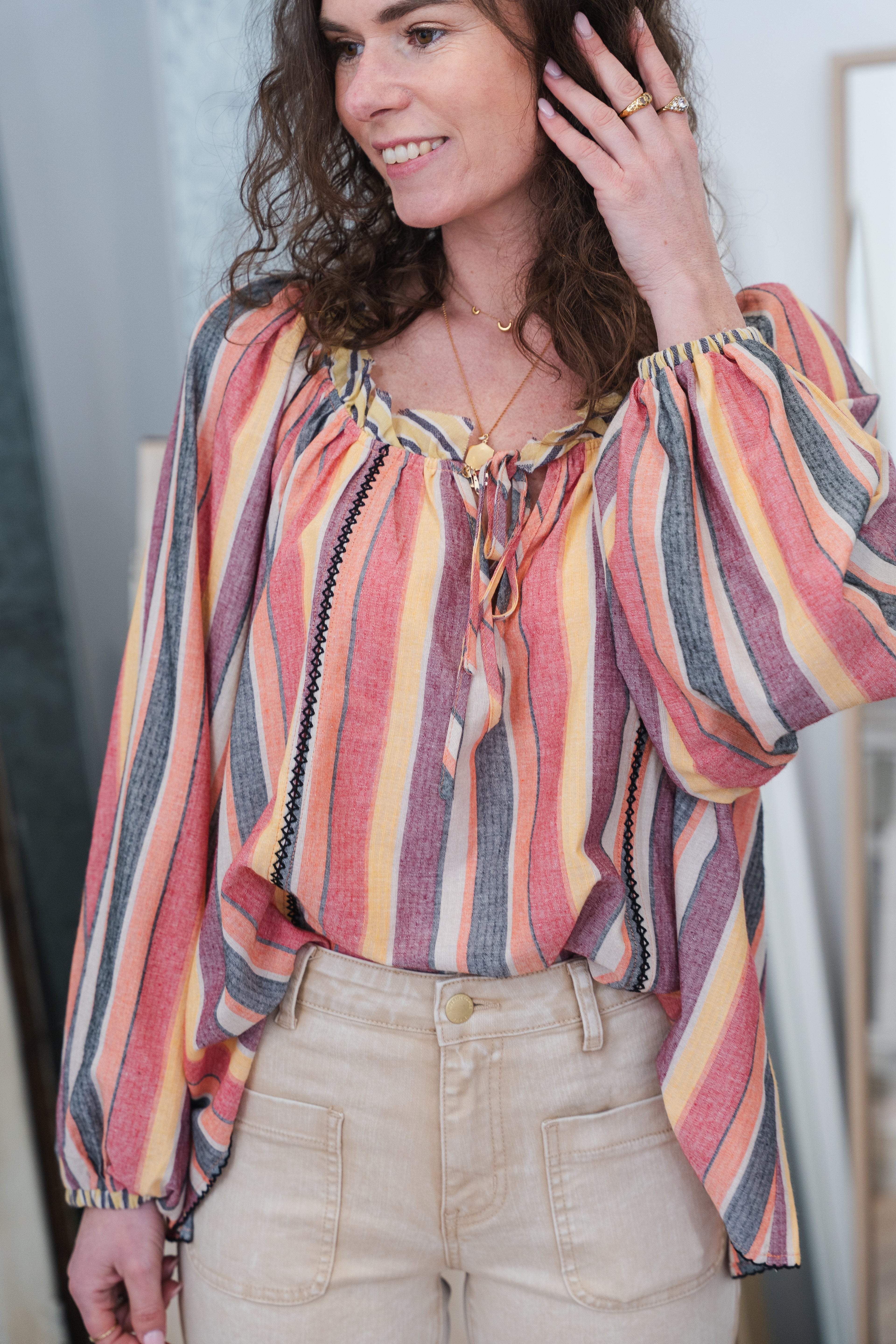 Blouse LISABETH rayée