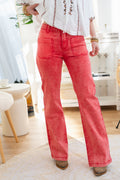 Pantalon SONNY rouge
