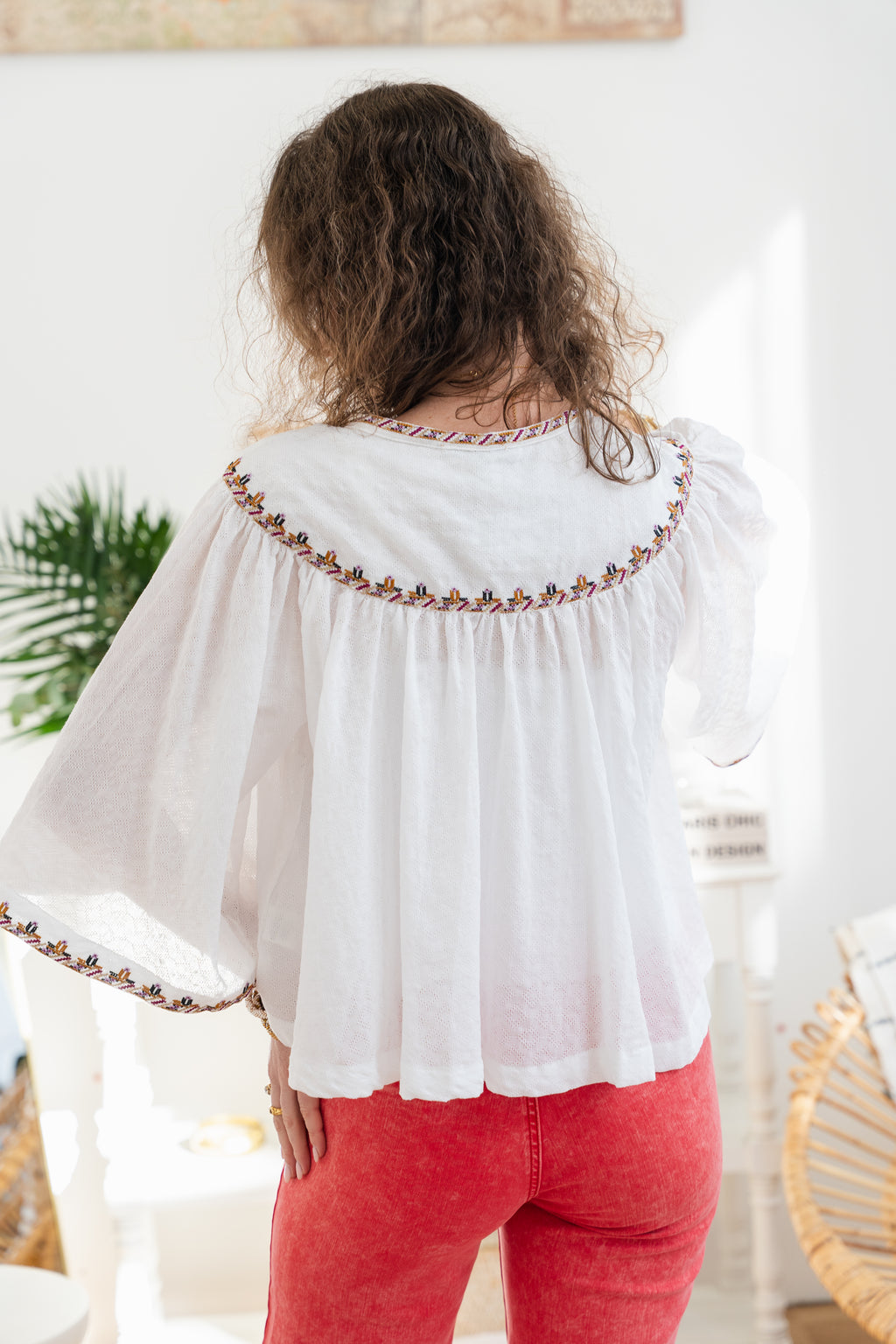 Pantalon SONNY rouge