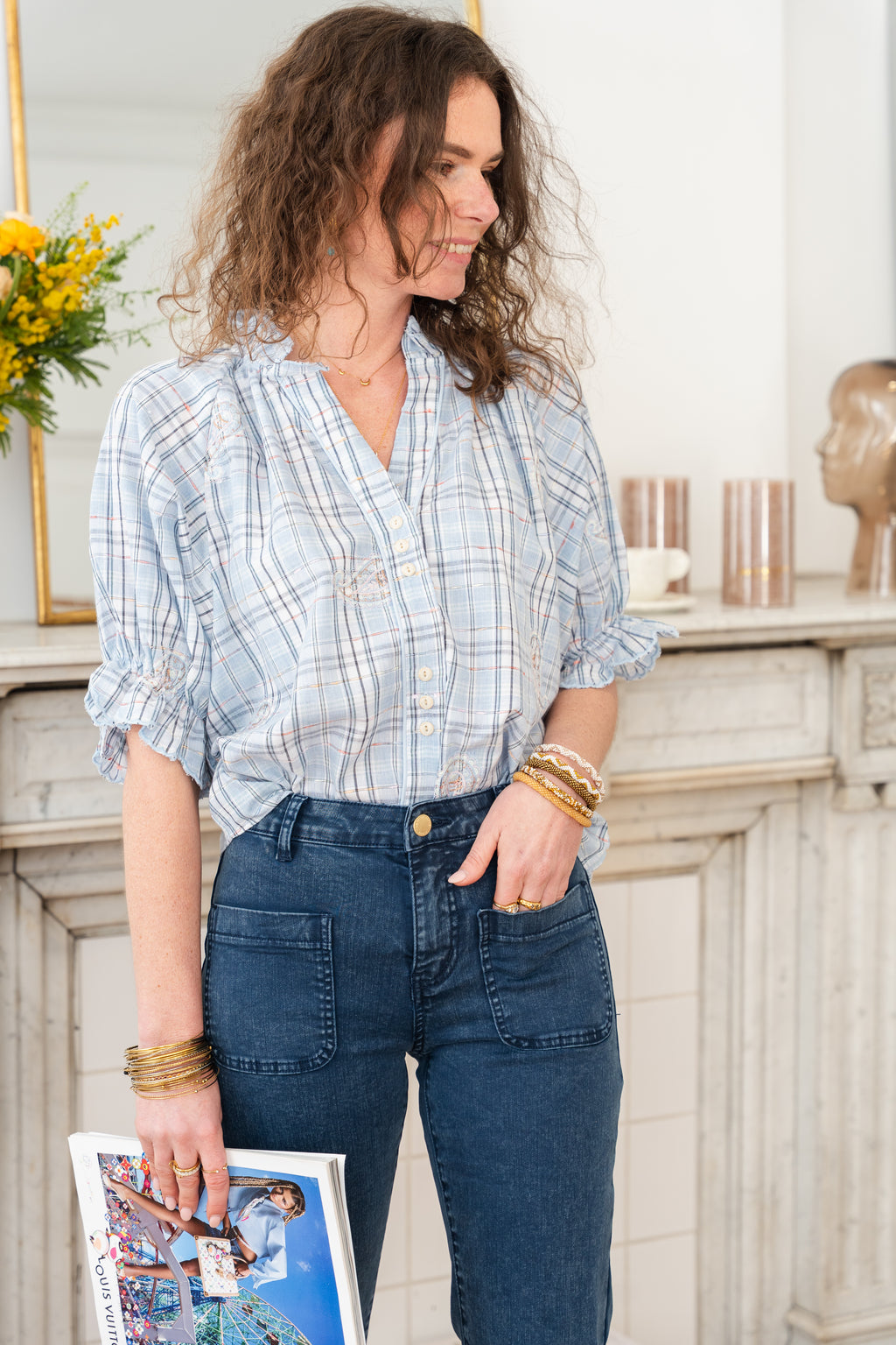 Pantalon SONNY bleu marine