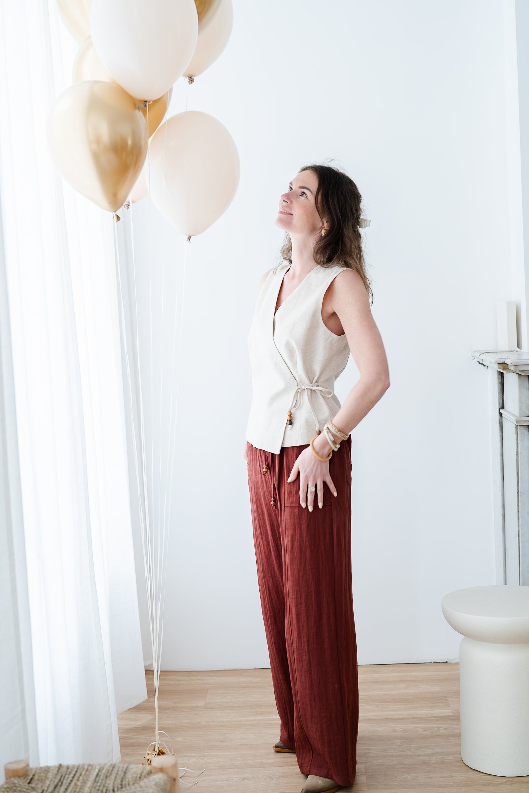 Pantalon PILOR chataigne