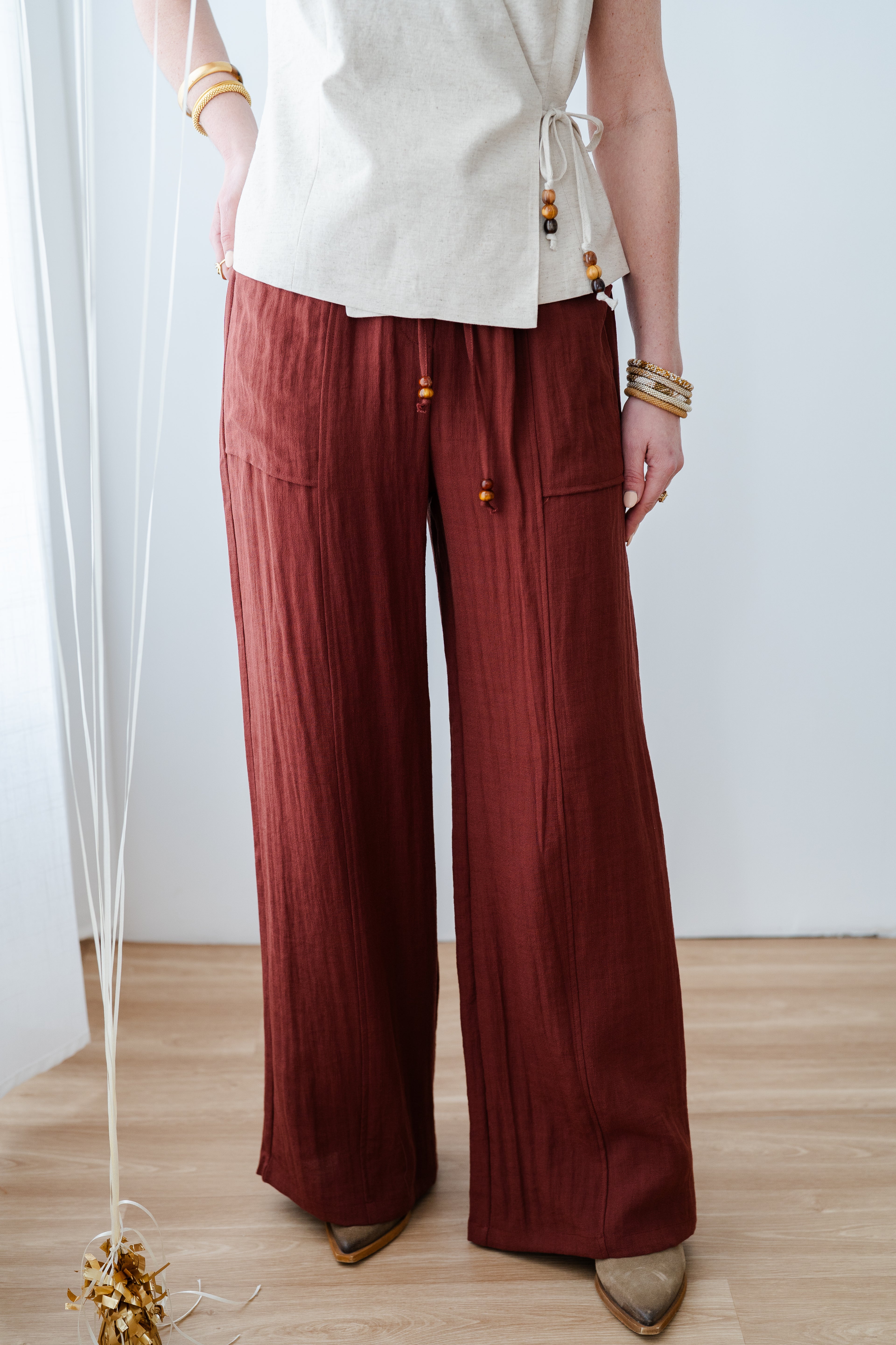 Pantalon PILOR chataigne