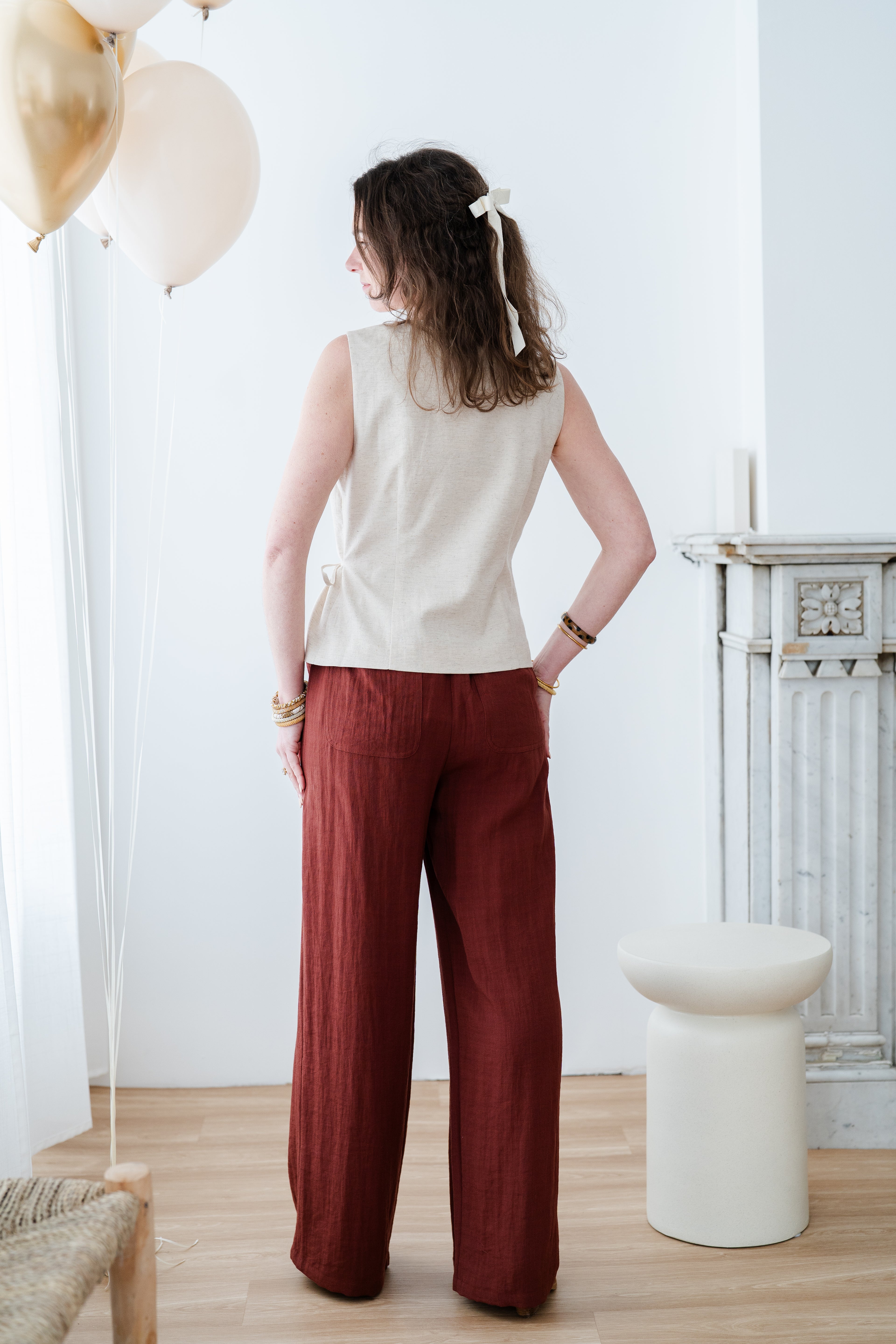Pantalon PILOR chataigne