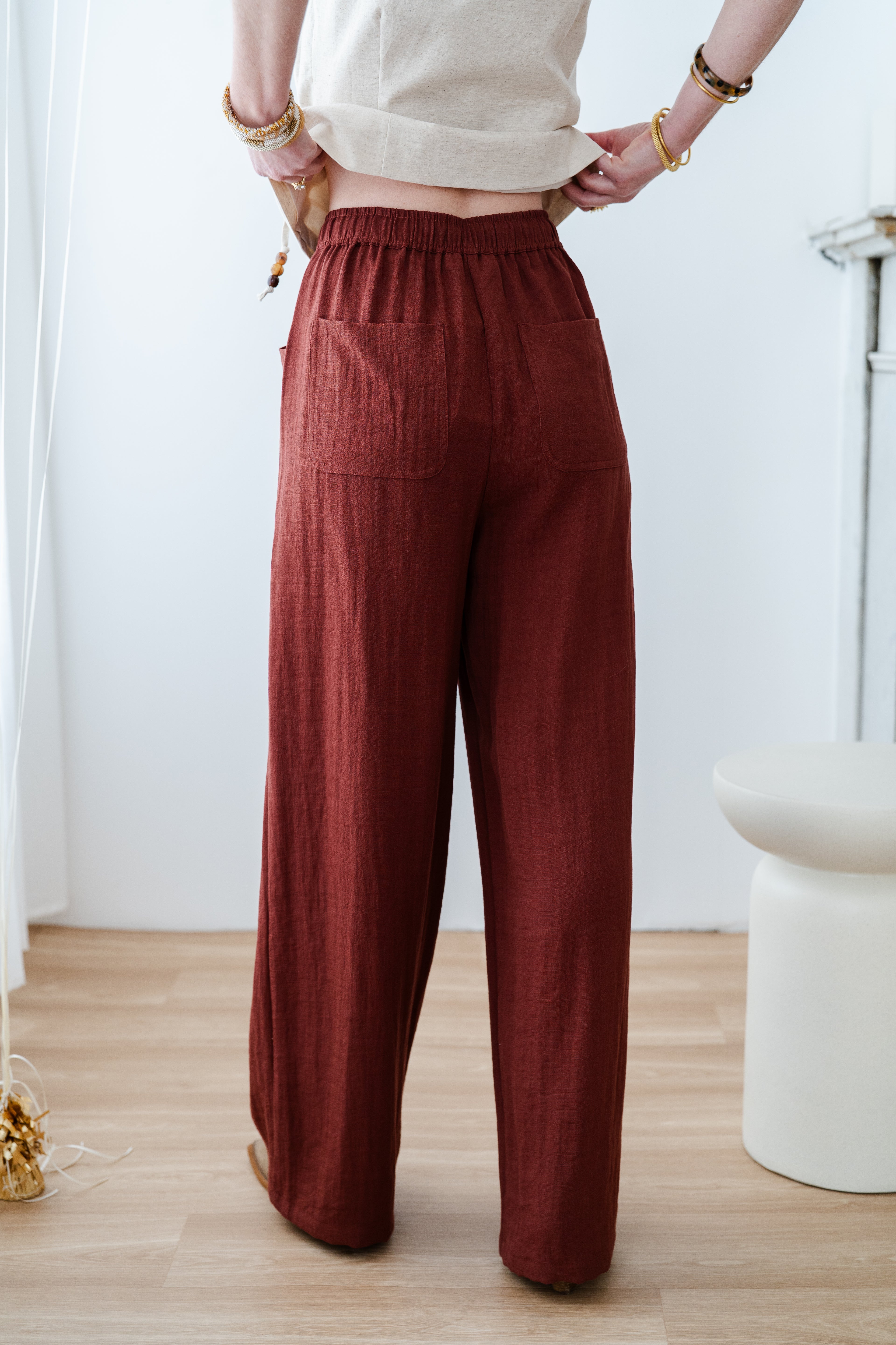 Pantalon PILOR chataigne