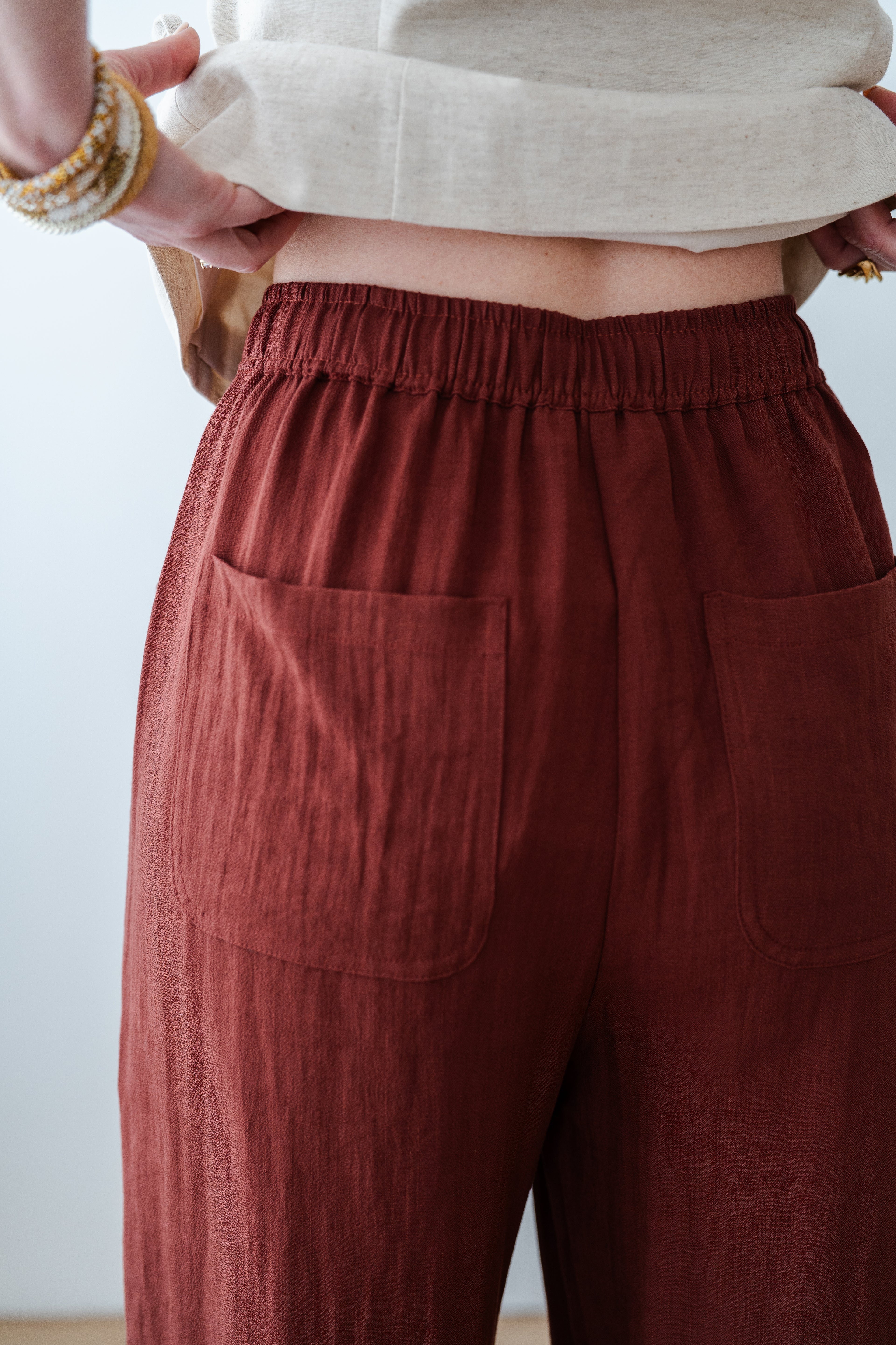 Pantalon PILOR chataigne