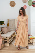 Robe CALINEA sable
