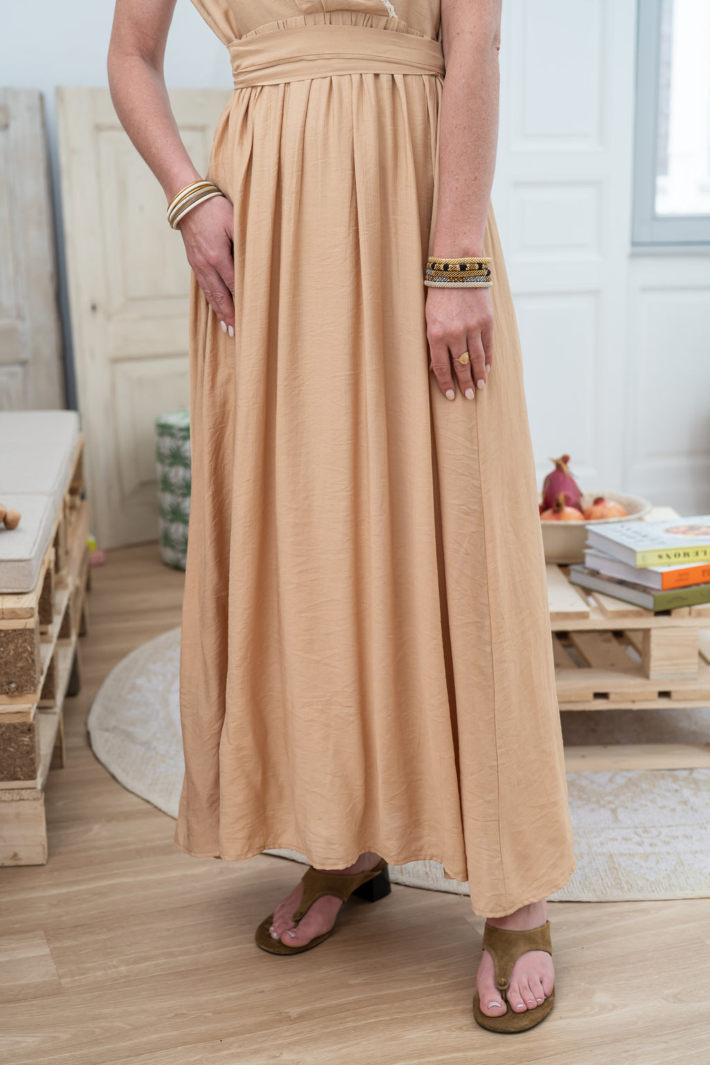 Robe CALINEA sable