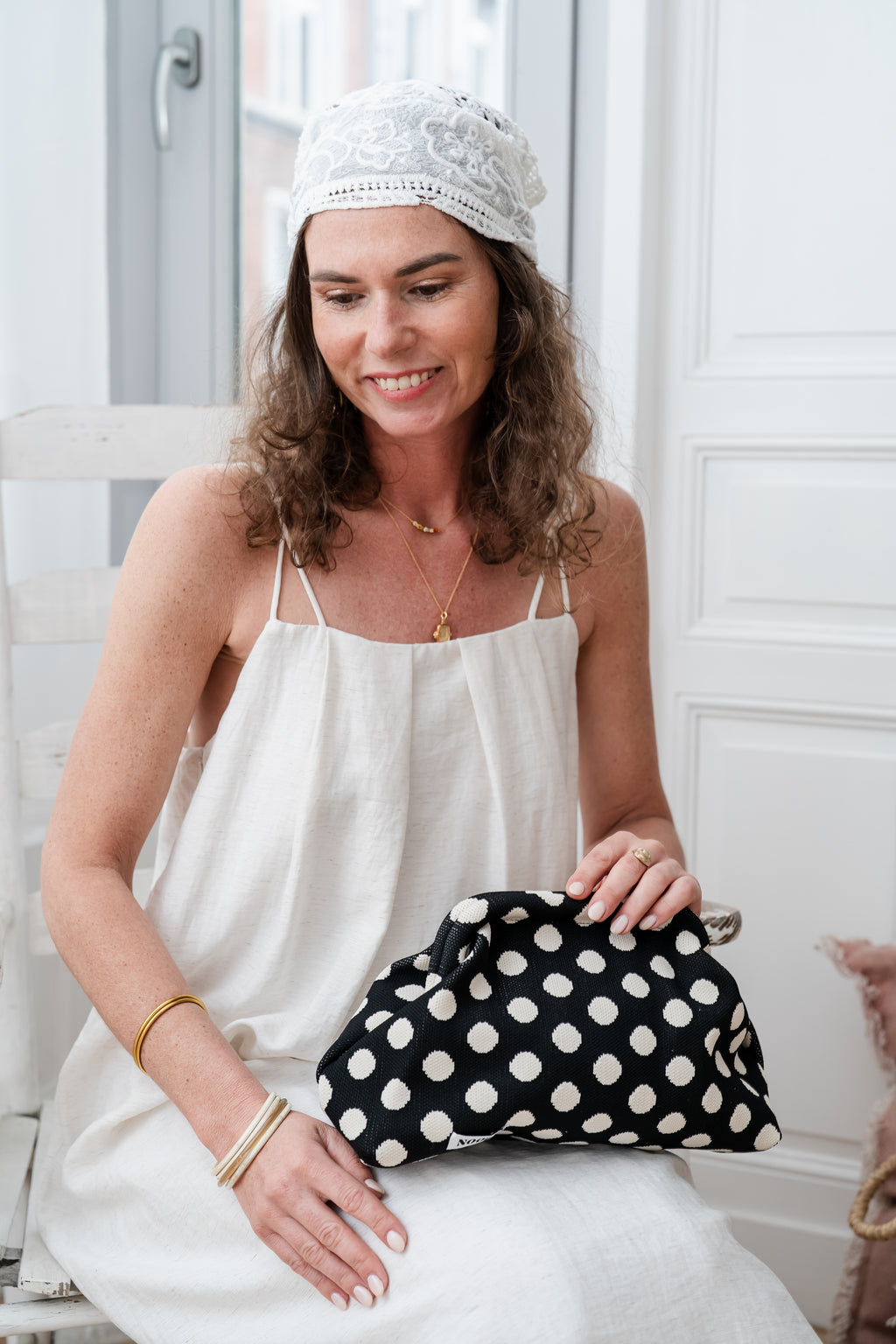 Robe CLEANTA blanc