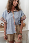 Chemise SILWENN bimatière
