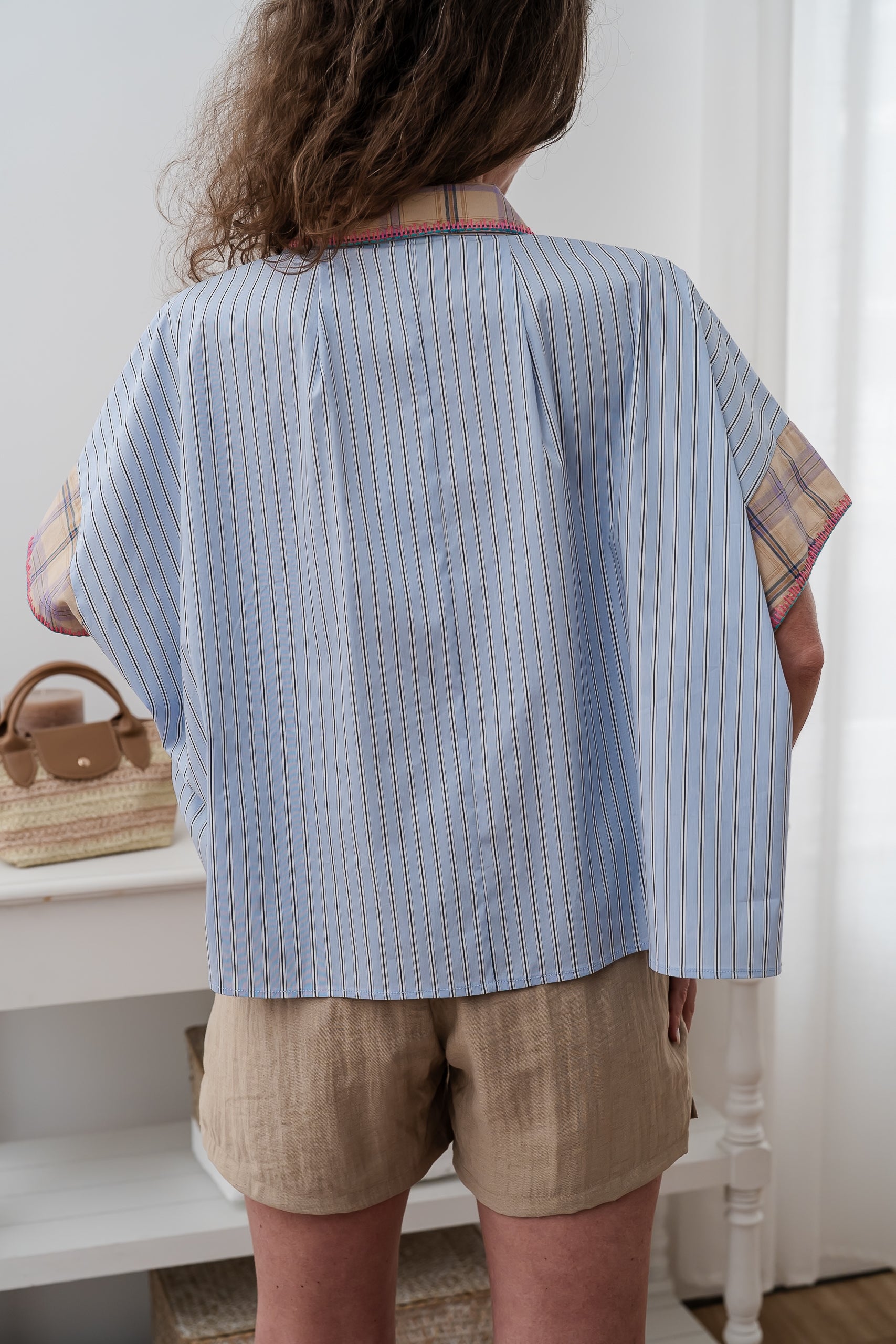 Chemise SILWENN bimatière