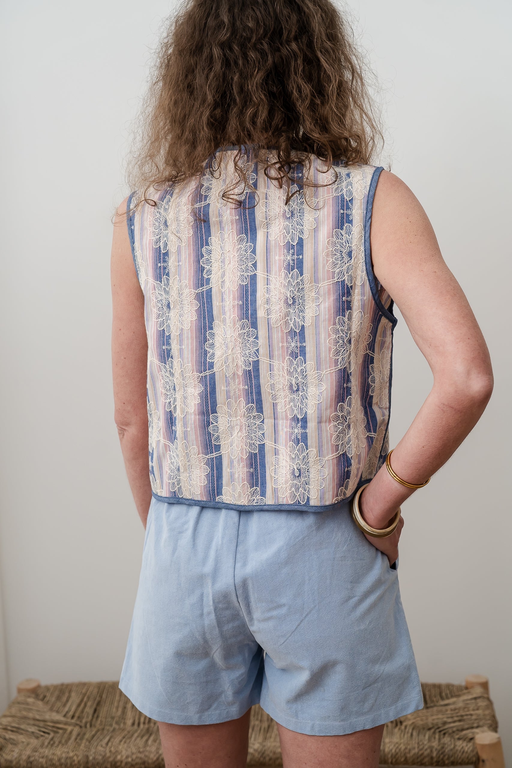 Gilet LYSARENE brodé