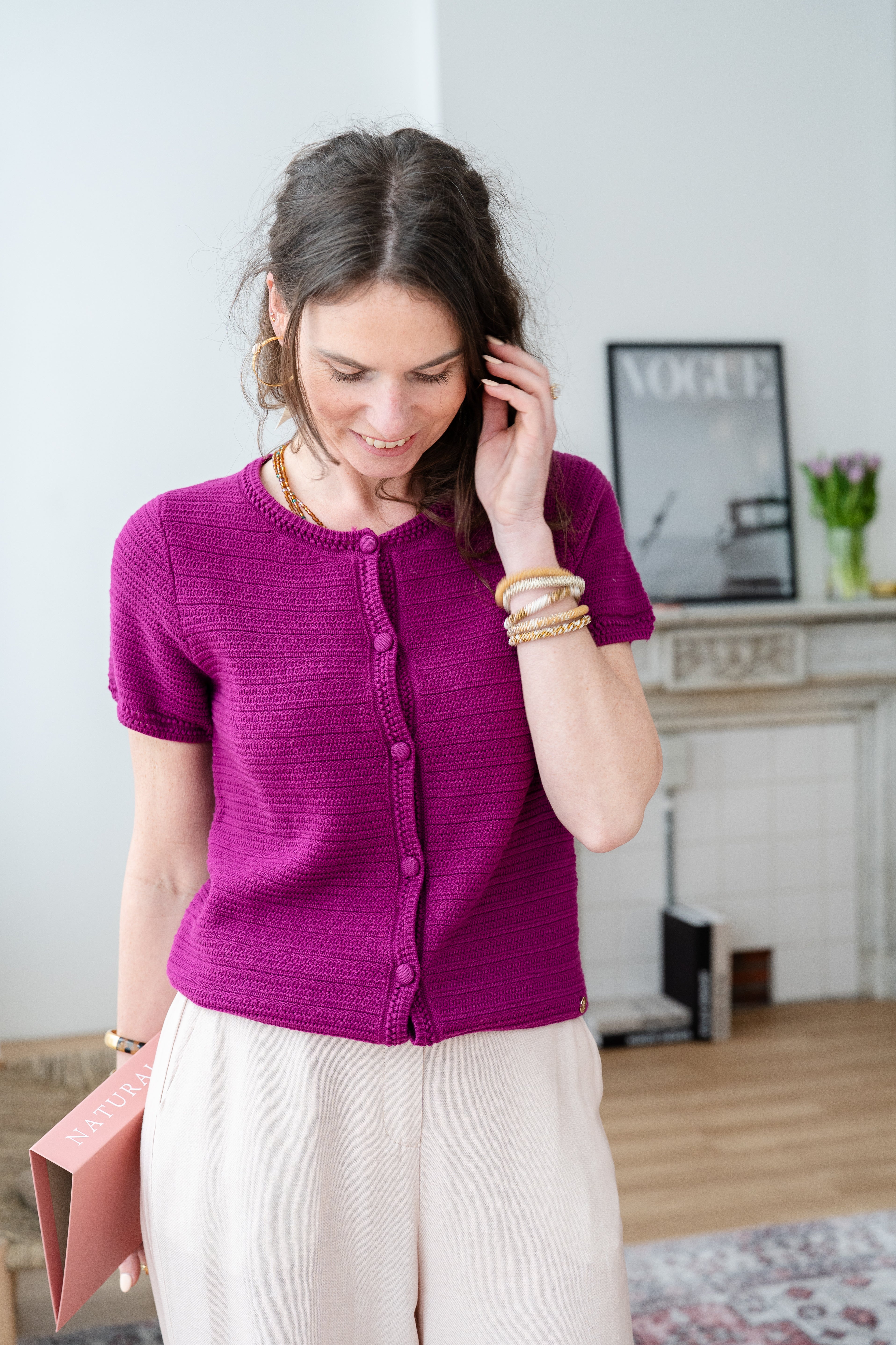 Gilet MAELINE manches courtes