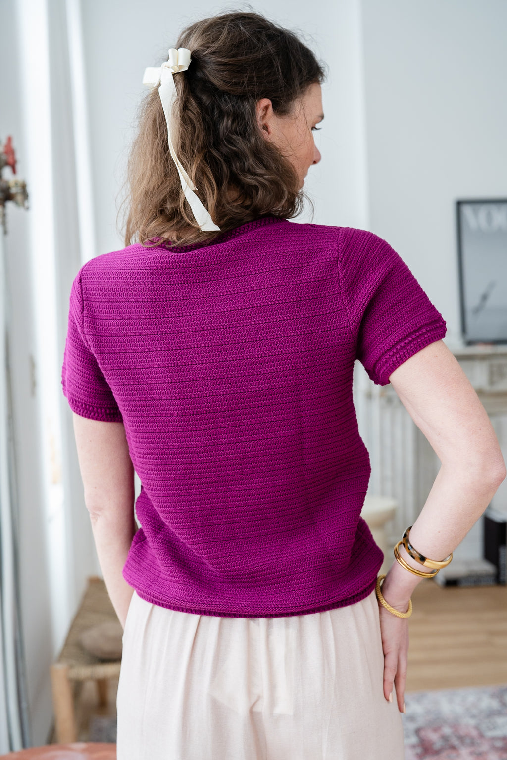 Gilet MAELINE manches courtes