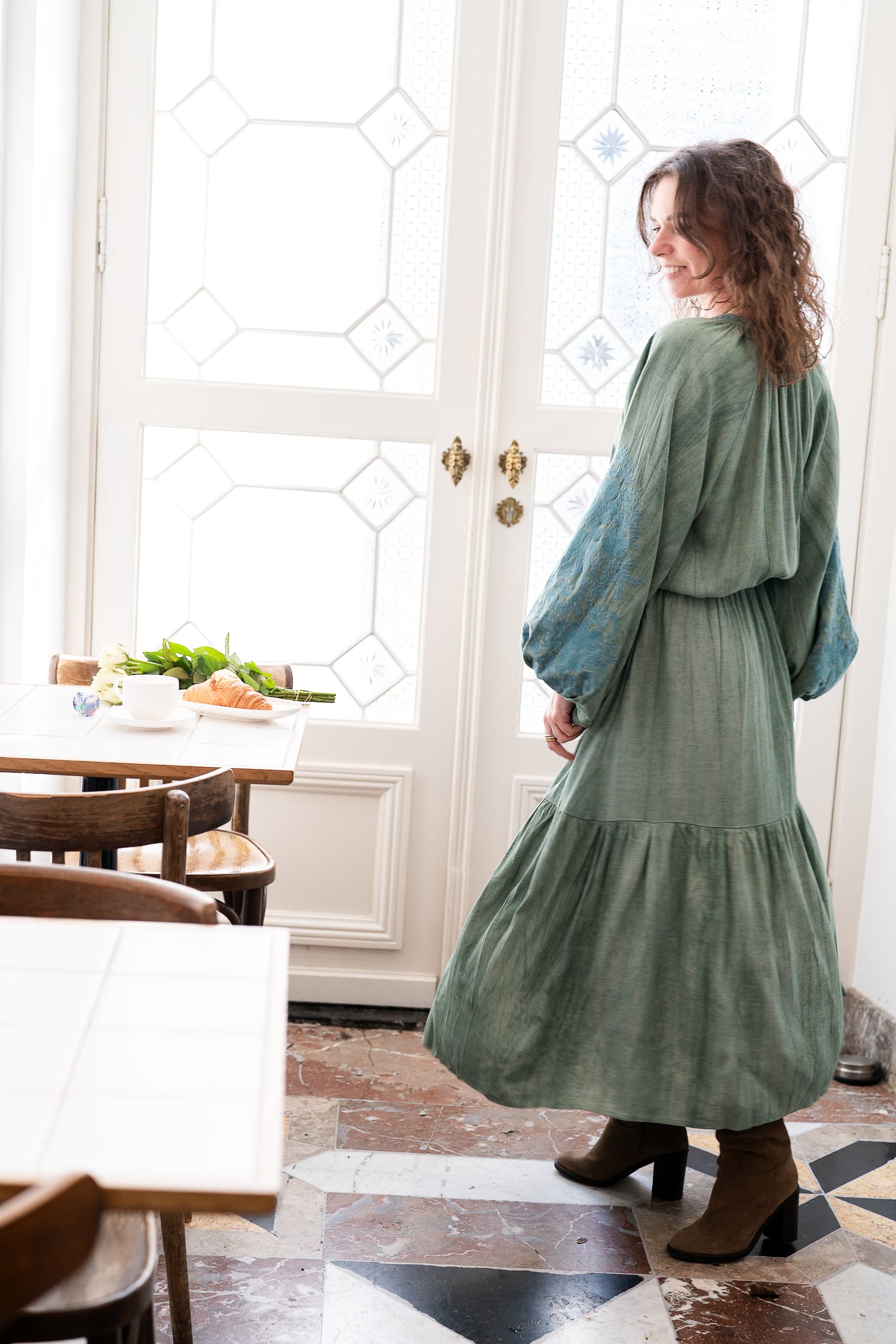 Robe BELLAVISTA verte