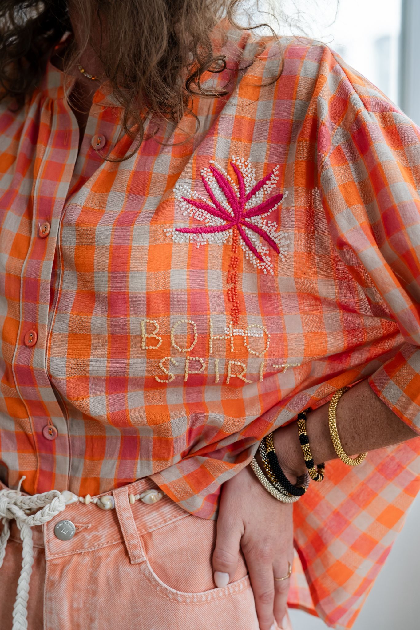Blouse SIMONE à Carreaux