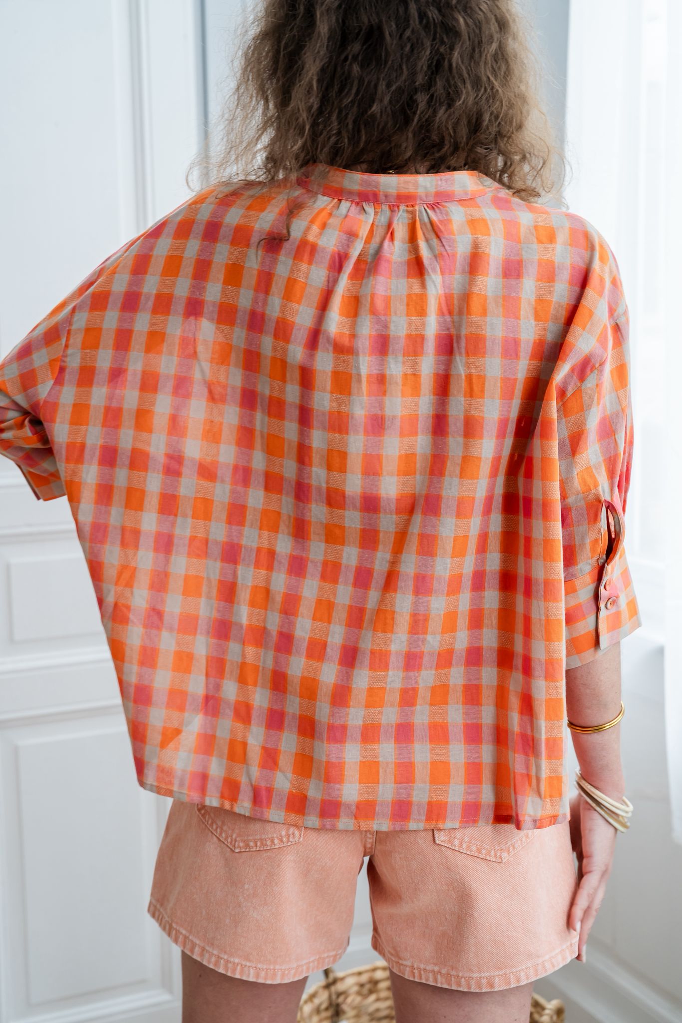 Blouse SIMONE à Carreaux