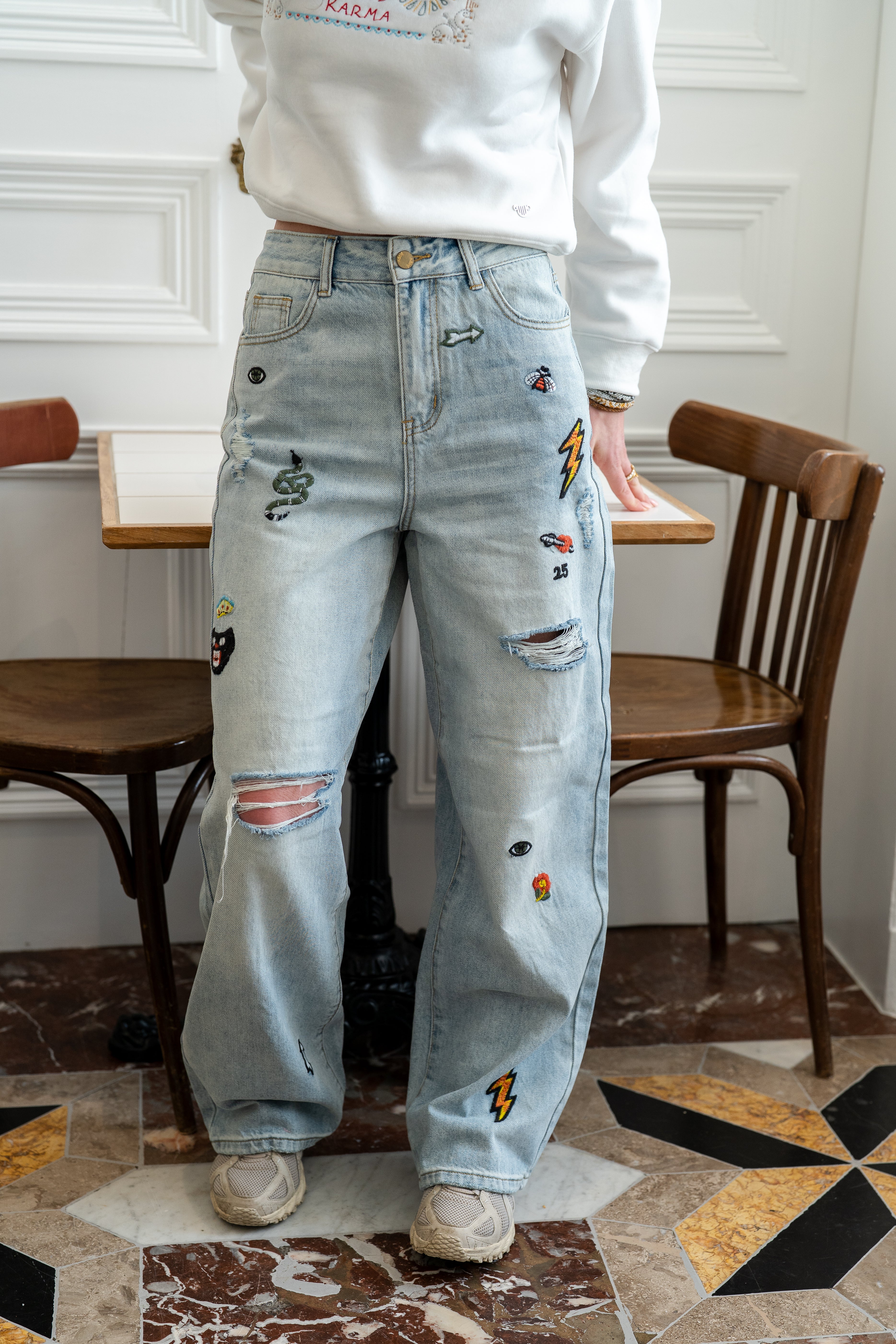 Jean EZRA patch et destroy